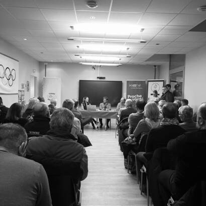 Réunion annuelle des CD à la Maison des Sports d'Amiens.