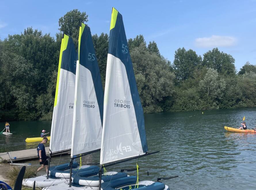 journée portes ouvertes de l'Ufolep Somme Ecole de voile itinérante de la Somme EVI CDV80