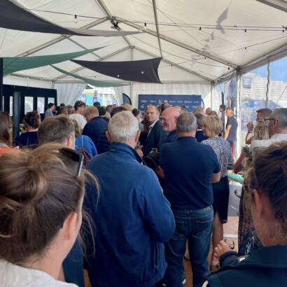 Grande soirée bleue à l'occasion de La Course des Caps