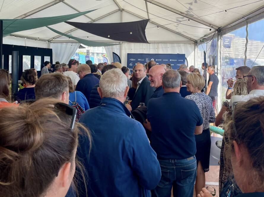 Grande soirée bleue à l'occasion de La Course des Caps