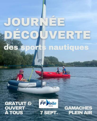 Journée découverte des sports nautiques au sein de Gamaches PleinAir Base Gamaches