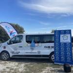 Inauguration du mini-bus de l'Ecole de Voile de Cayeux sur Mer APVP !
