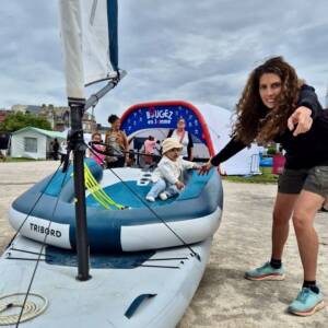 Village des Sports 2025 Mers les Bains Ecole de voile itinérante de la Somme EVI CDV80