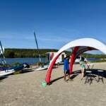 Journée découverte des sports nautiques au sein de Gamaches PleinAir Base Gamaches Ecole de voile itinérante de la Somme EVI CDV80