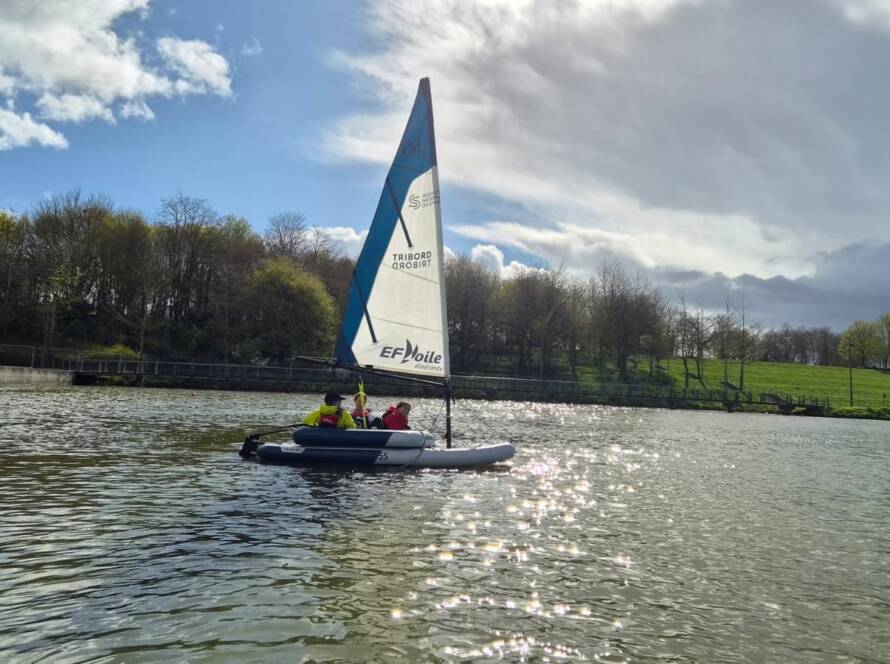 L’École de Voile Itinérante poursuit son cycle au Parc Saint-Pierre à Amiens