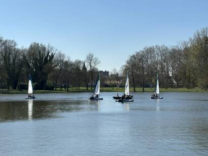 Gazette Sports : VOILE : Le comité départemental de voile de la Somme a eu le vent en poupe au parc Saint-Pierre