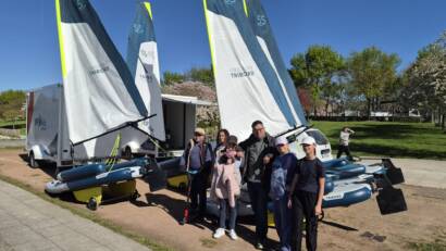 Clap de fin pour l’École de Voile Itinérante au Parc Saint-Pierre à Amiens