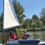 École de Voile Itinérante à Amiens : une 4e journée au Parc Saint-Pierre