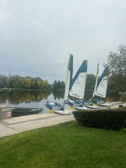 École de Voile Itinérante : une 5e journée au Parc Saint-Pierre à Amiens