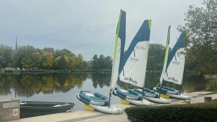 École de Voile Itinérante : une 5e journée au Parc Saint-Pierre à Amiens